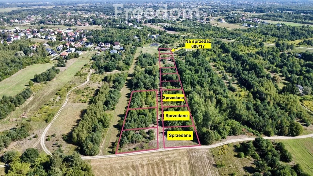 Działka 926,00 m², Jasienica, Bociania, Sprzedaż