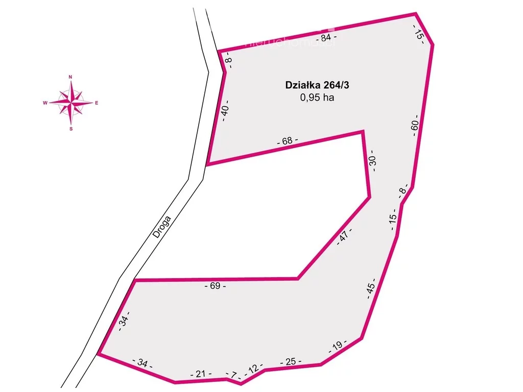 Działka 4 600,00 m², oferta nr , 6495/3685/OGS, Borownica
