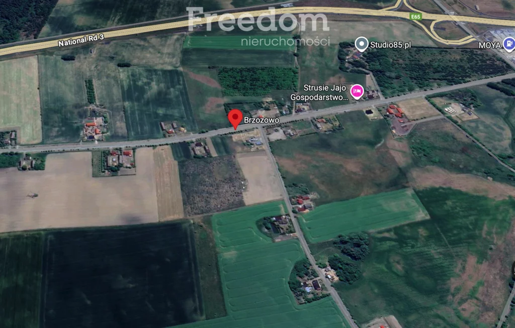 Działka 10 432,00 m², oferta nr , 11367/3685/OGS, Brzozowo
