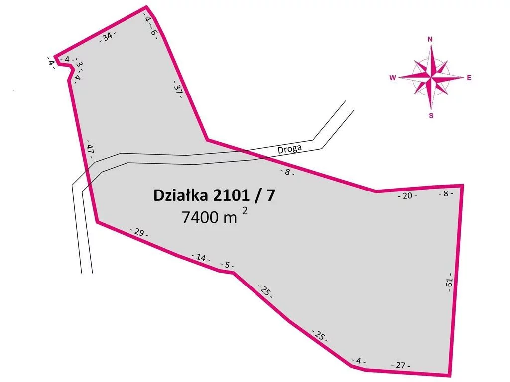 Działka 7 400,00 m², oferta nr , 11504/3685/OGS, Budy Łańcuckie