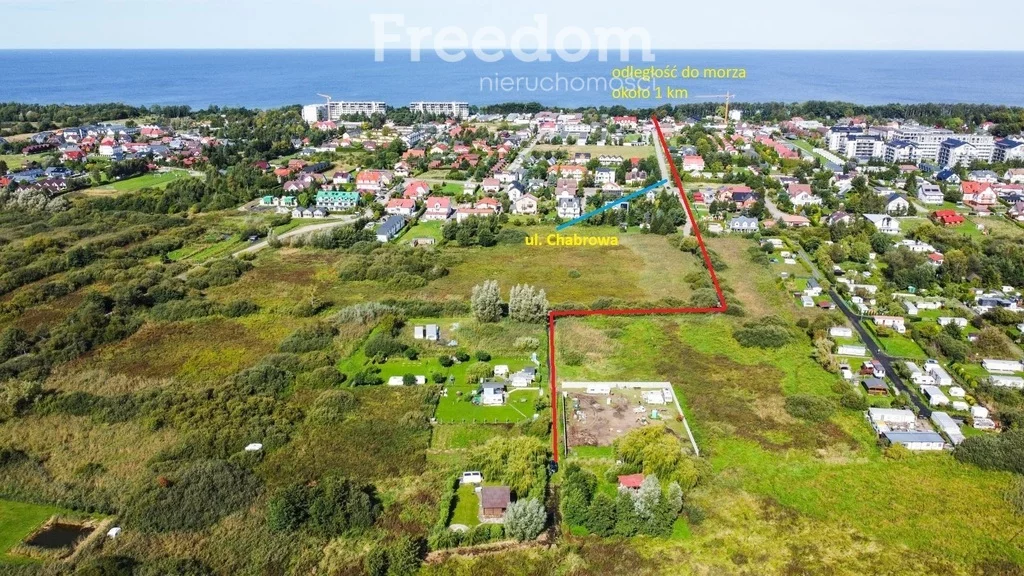 Działka 847,00 m², oferta nr , 11296/3685/OGS, Sianożęty, Chabrowa