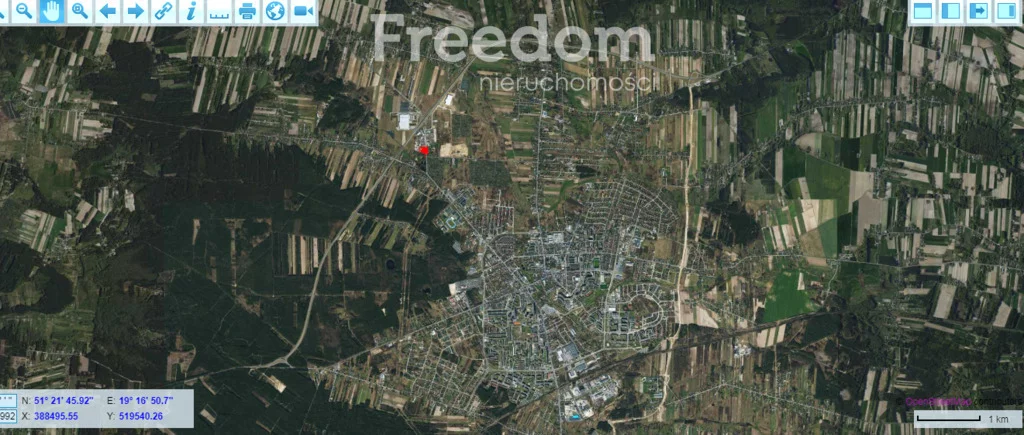 Działka 10 683,00 m², oferta nr , 9541/3685/OGS, Bełchatów, Czapliniecka