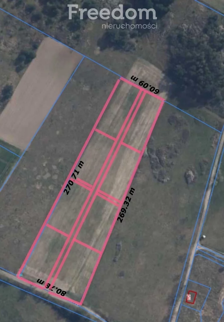 Działka 18 900,00 m², oferta nr , 8069/3685/OGS, Dargobądz