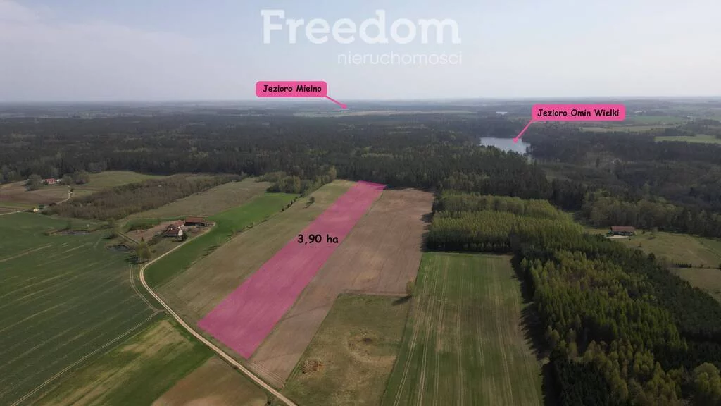 Działka 38 945,00 m², Drwęck, Sprzedaż