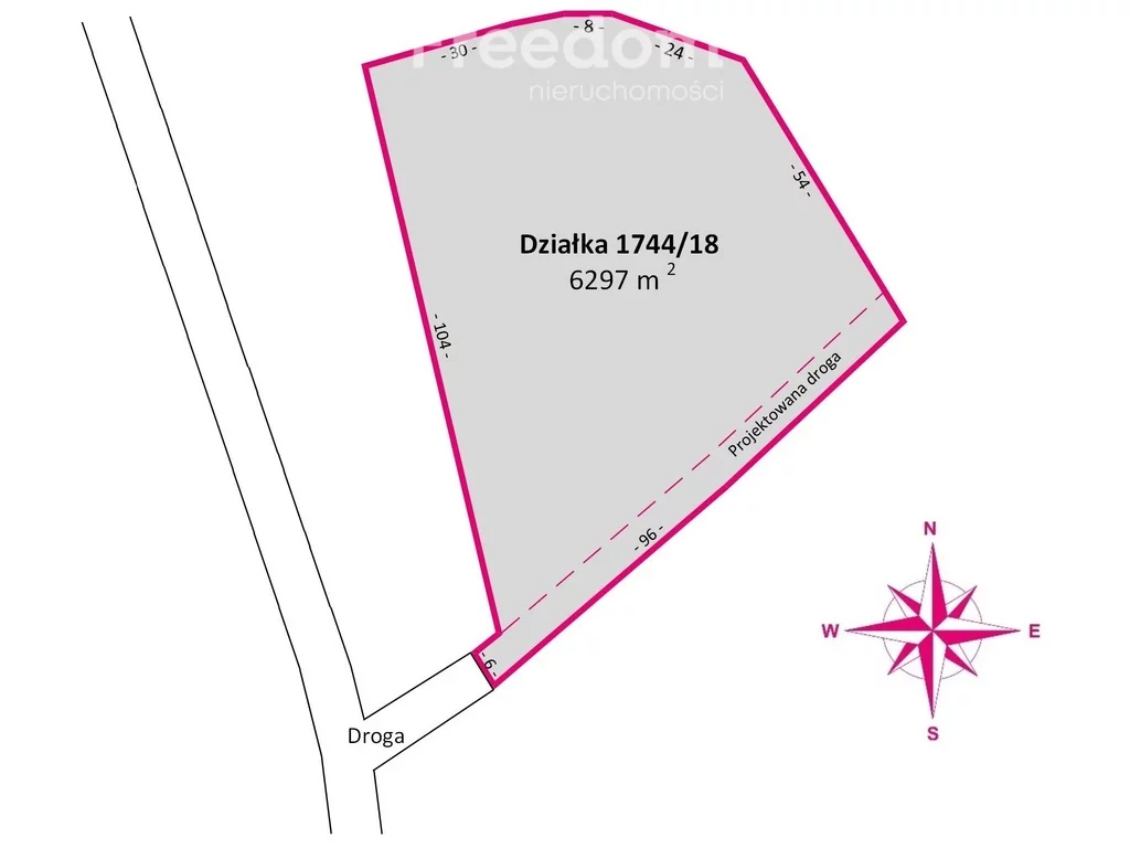 Działka 6 297,00 m², oferta nr , 11056/3685/OGS, Dynów