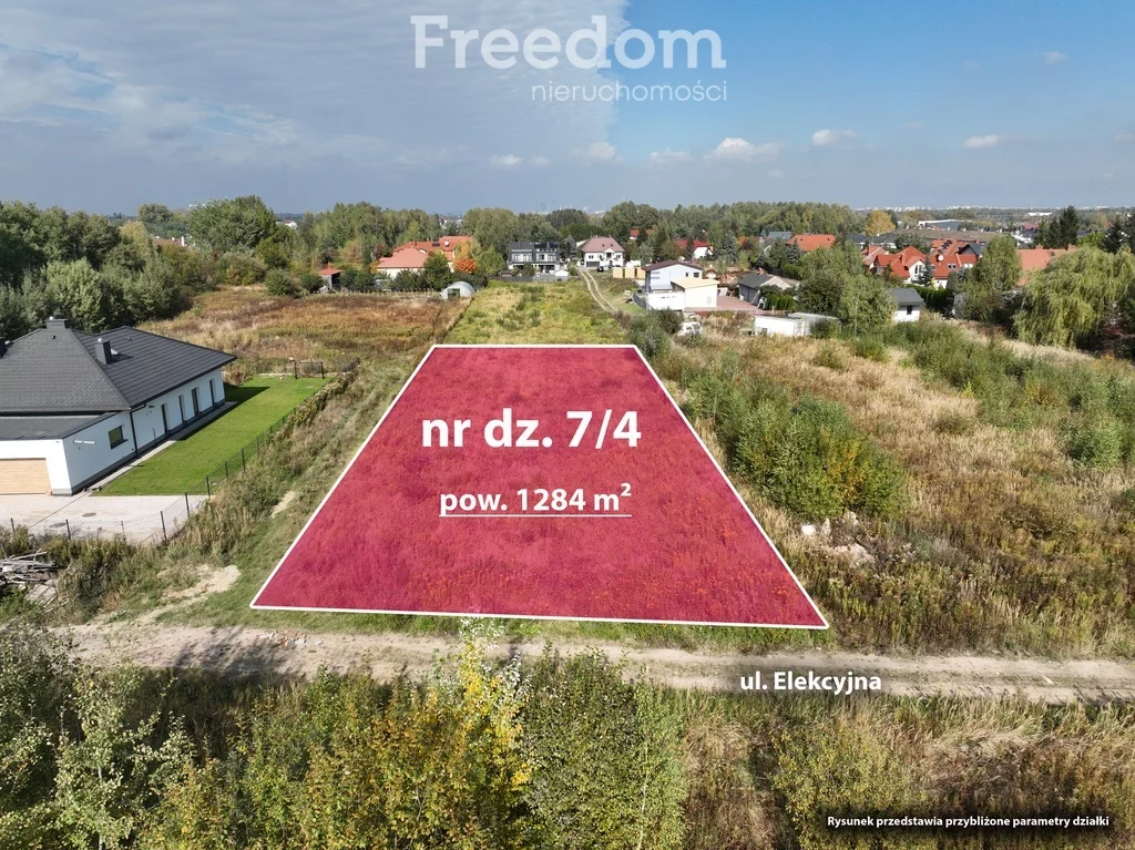 Działka 1 284,00 m², oferta nr , 11410/3685/OGS, Dawidy Bankowe, Elekcyjna