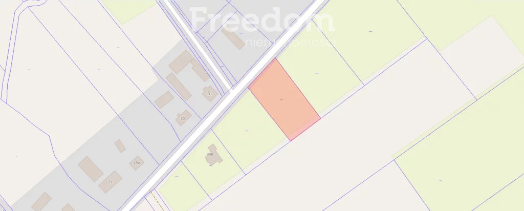 Działka 3 002,00 m², oferta nr , 6384/3685/OGS, Frednowy