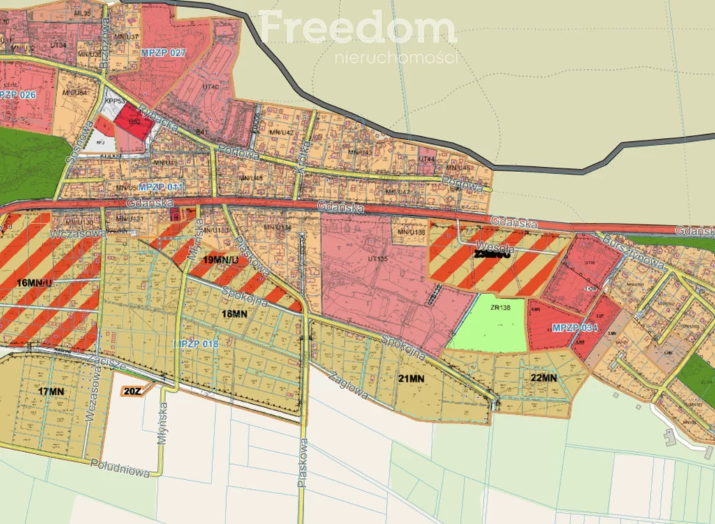 Działka 80 200,00 m², oferta nr , 9934/3685/OGS, Jantar, Gdańska