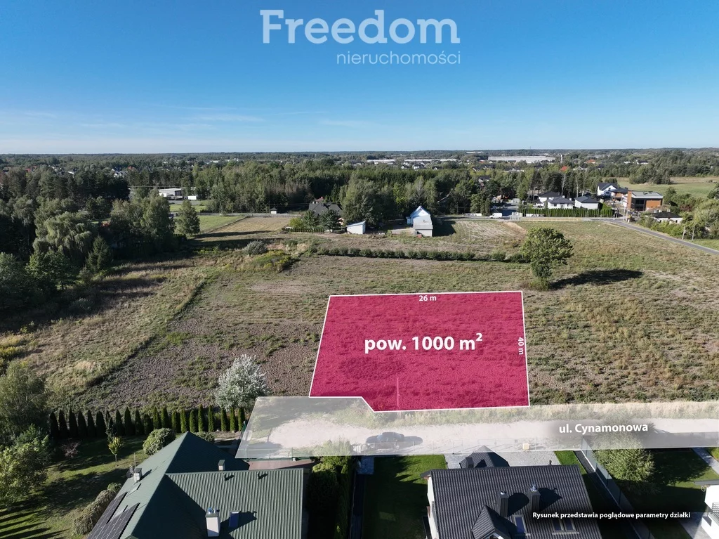 Działka 1 000,00 m², oferta nr , 11362/3685/OGS, Rusiec, Główna