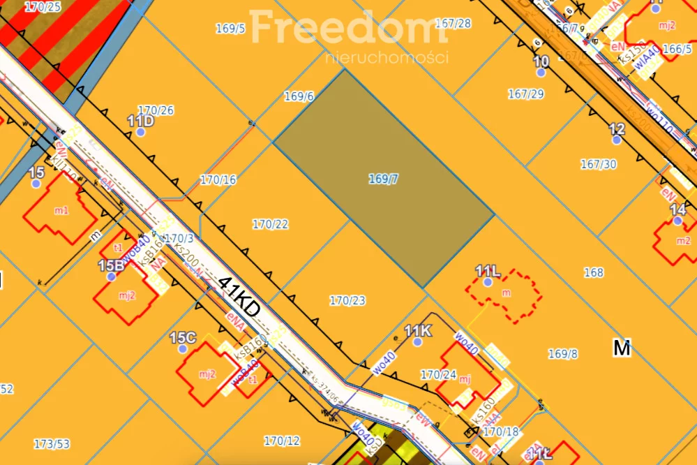 Działka 2 000,00 m², oferta nr , 9139/3685/OGS, Kajetany, Gołębia