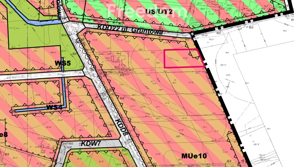 Działka 1 700,00 m², oferta nr , 6748/3685/OGS, Borowina, Gruntowa