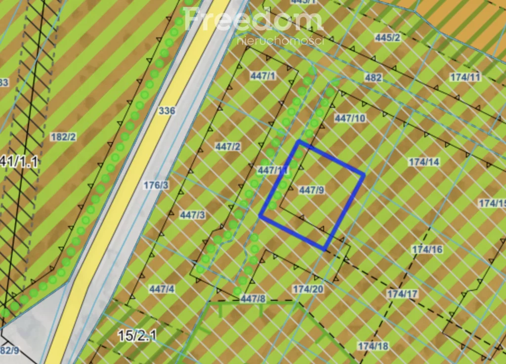 Działka 1 157,00 m², oferta nr , 10130/3685/OGS, Jabłonka