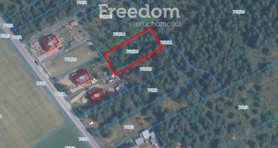 Działka 982,00 m², oferta nr , 10546/3685/OGS, Jadów