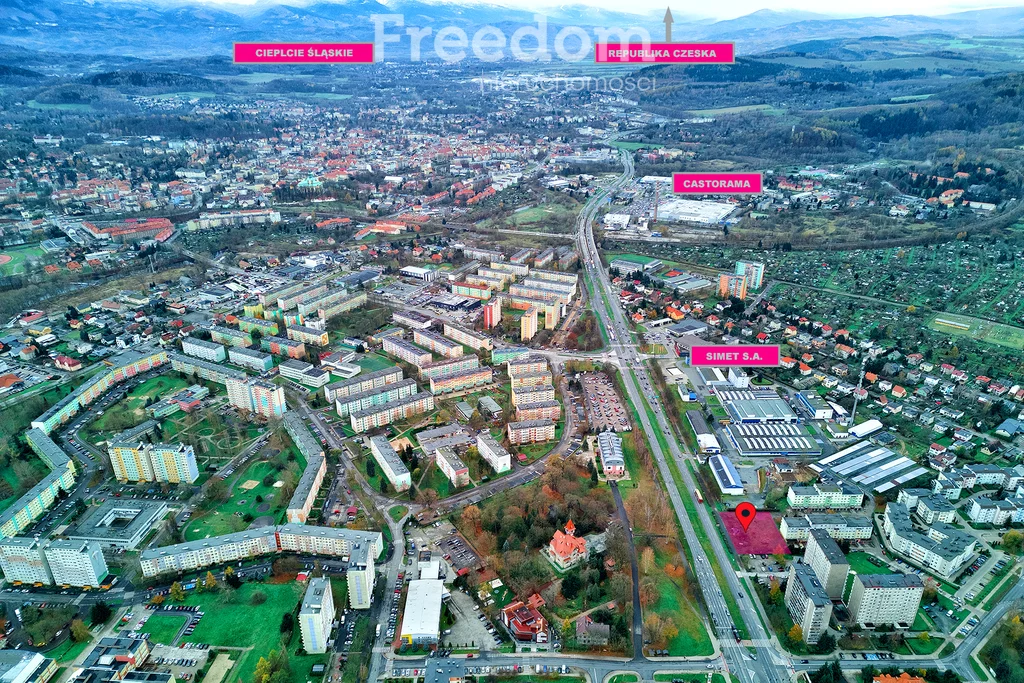 Działka 1 649,00 m², oferta nr , 9147/3685/OGS, Jelenia Góra