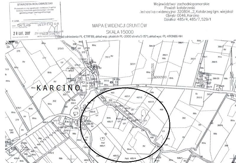 Działka 50 000,00 m², oferta nr , 4975/3685/OGS, Karcino