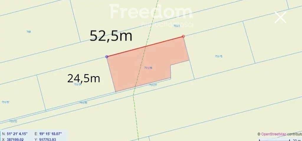 Działka 1 100,00 m², oferta nr , 10305/3685/OGS, Kluki