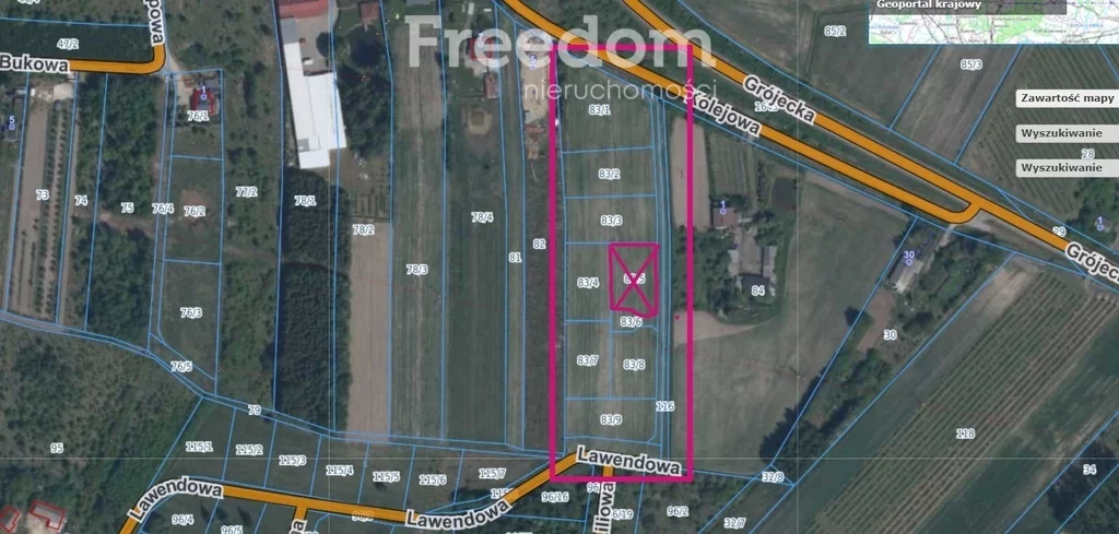 Działka 1 195,00 m², oferta nr , 10649/3685/OGS, Mszczonów, Kolejowa
