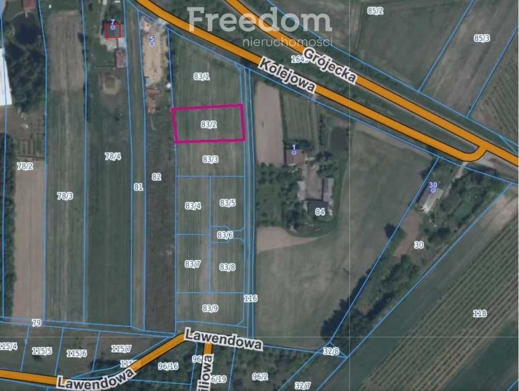 Działka 1 441,00 m², oferta nr , 10630/3685/OGS, Mszczonów, Kolejowa