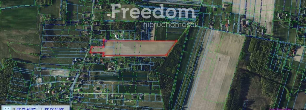 Działka 1 000,00 m², oferta nr , 10105/3685/OGS, Korczew