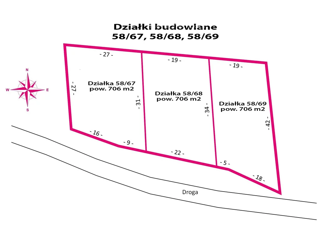 Działka 706,00 m², oferta nr , 8204/3685/OGS, Koziegłowy
