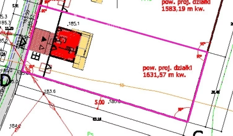 Działka 1 631,00 m², Kożyczkowo, Sprzedaż