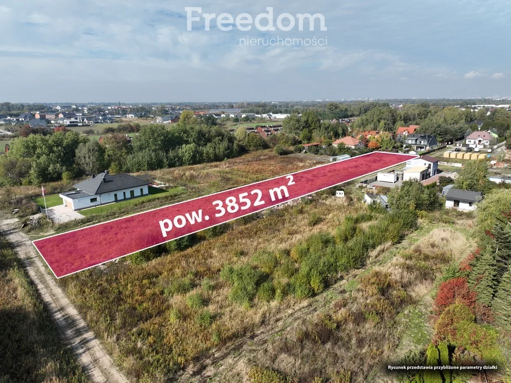 Działka 3 852,00 m², oferta nr , 11411/3685/OGS, Dawidy Bankowe, Kwiatów Polnych