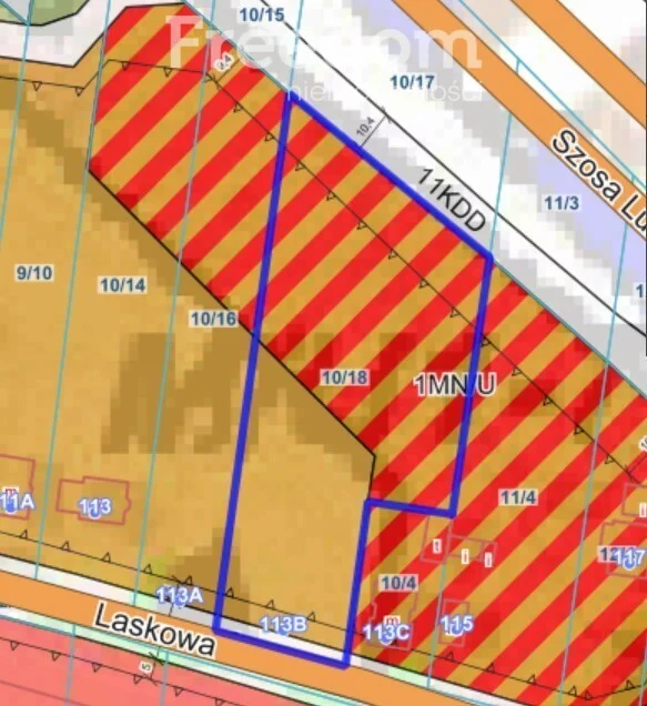 Działka 5 105,00 m², oferta nr , 11458/3685/OGS, Otwock, Laskowa