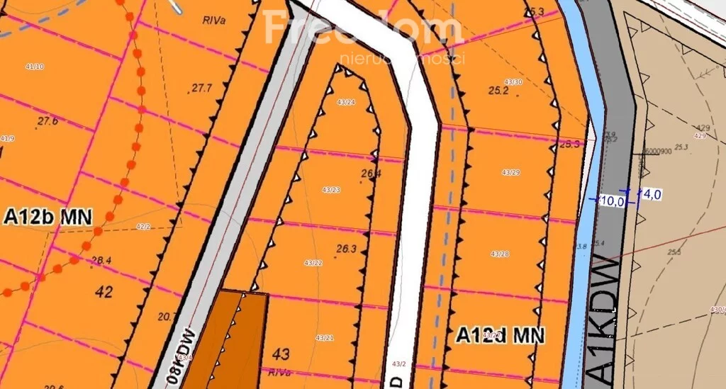 Działka 1 432,00 m², oferta nr , 10134/3685/OGS, Dygowo, Lawendowa