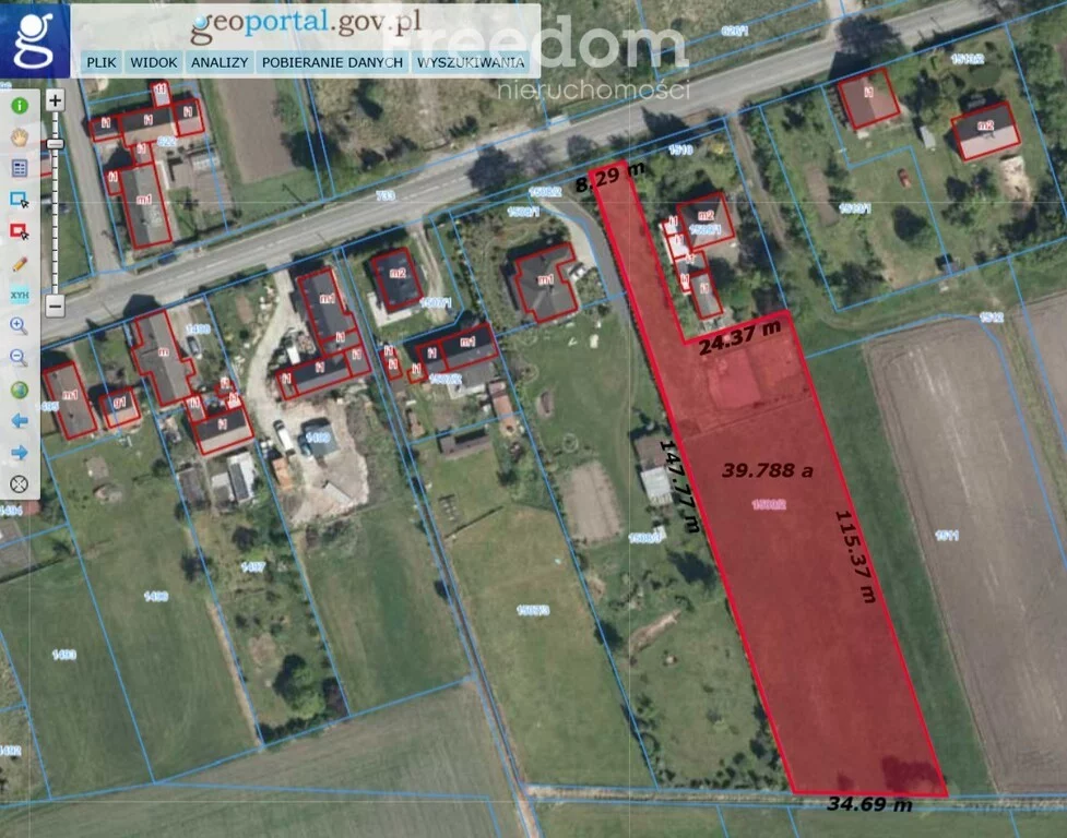 Działka 3 896,00 m², oferta nr , 9926/3685/OGS, Opole, Leonida Teligi