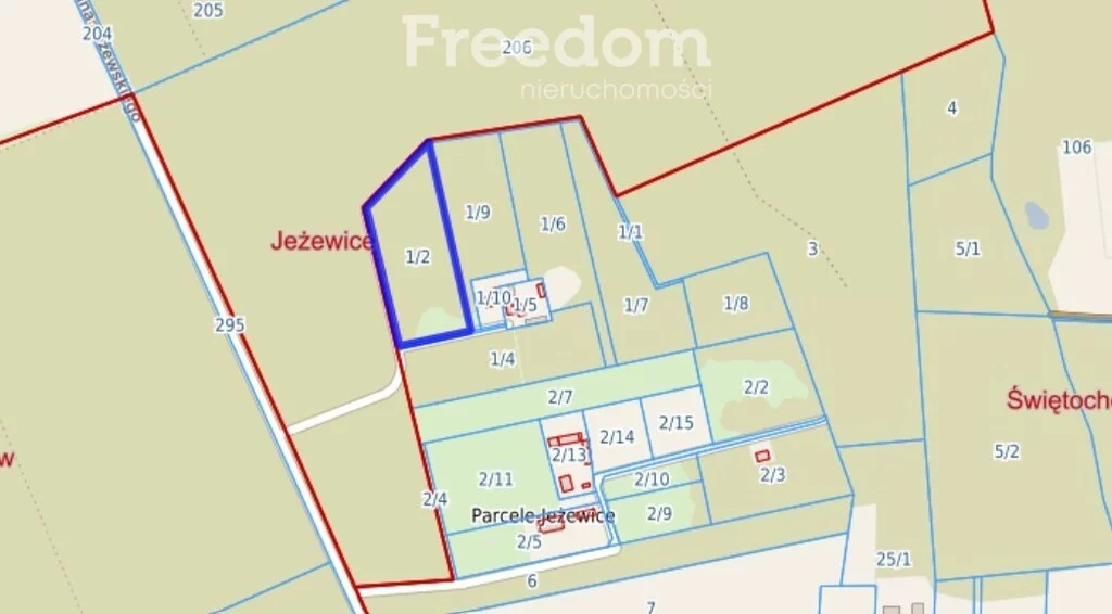Działka 11 932,00 m², oferta nr , 9852/3685/OGS, Świętochów, Leśna