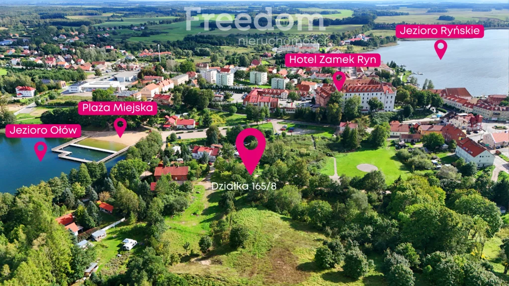 Działka 1 017,00 m², oferta nr , 11370/3685/OGS, Ryn, Lipowa