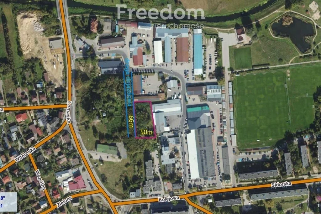 Działka 2 877,00 m², oferta nr , 11459/3685/OGS, Biała Podlaska, Łomaska