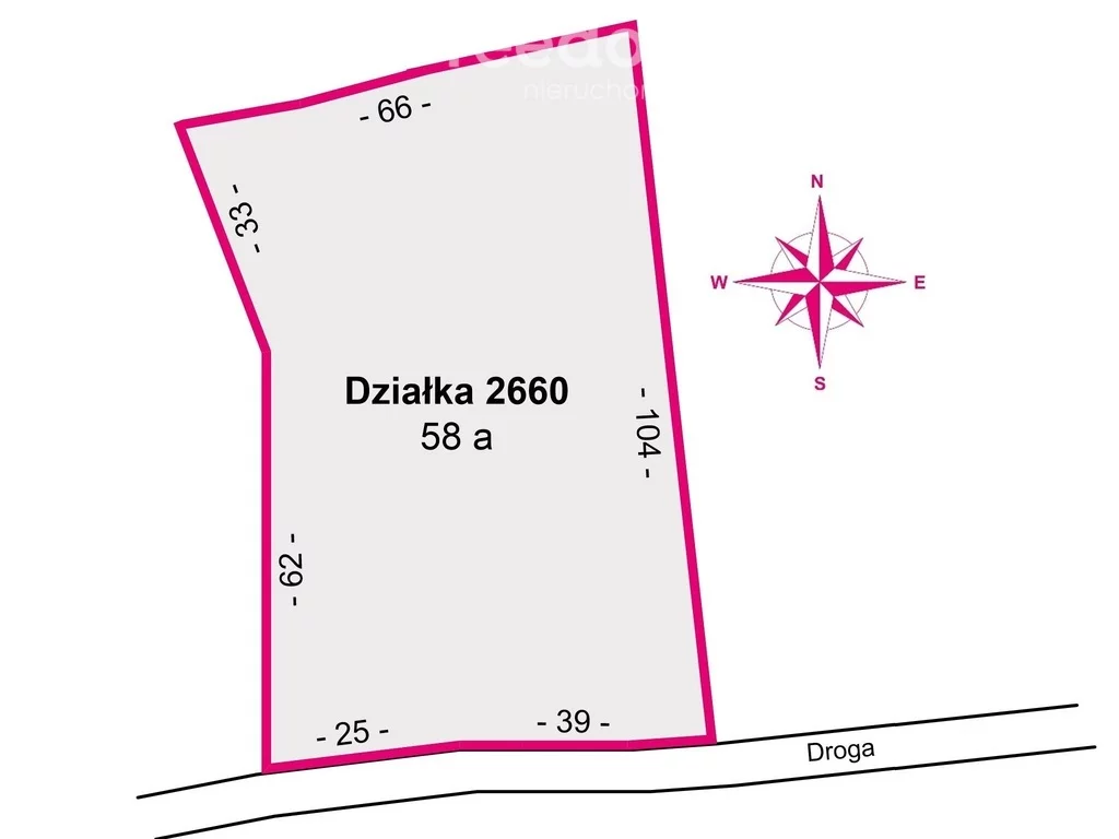 Działka 5 800,00 m², oferta nr , 6641/3685/OGS, Lubenia