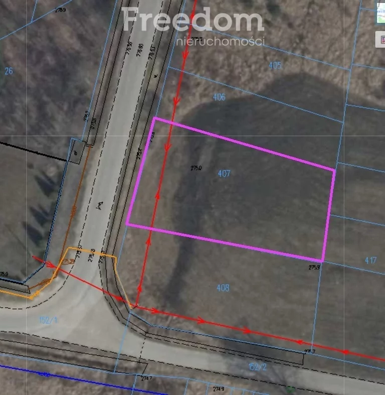 Działka 900,00 m², oferta nr , 8676/3685/OGS, Mechlin