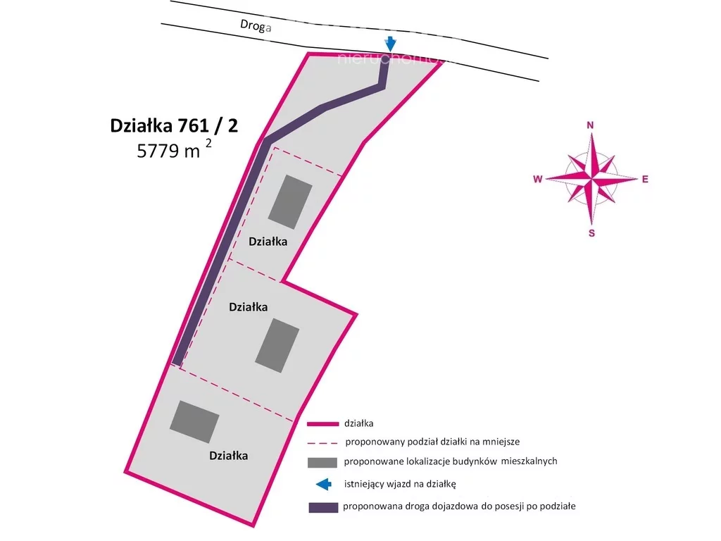 Działka 5 779,00 m², oferta nr , 11502/3685/OGS, Mogielnica