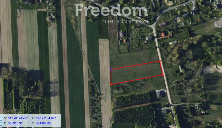 Działka 6 680,00 m², oferta nr , 9128/3685/OGS, Mokracz