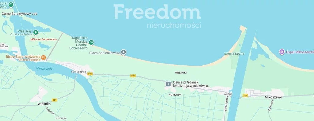 Działka 1 025,00 m², oferta nr , 10678/3685/OGS, Gdańsk, Krakowiec-Górki Zachodnie, Górki Zachodnie, Nadwiślańska