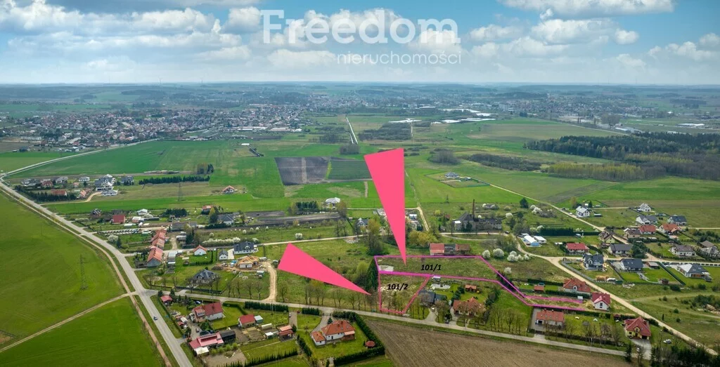 Działka 2 327,00 m², Nibork Drugi, Sprzedaż