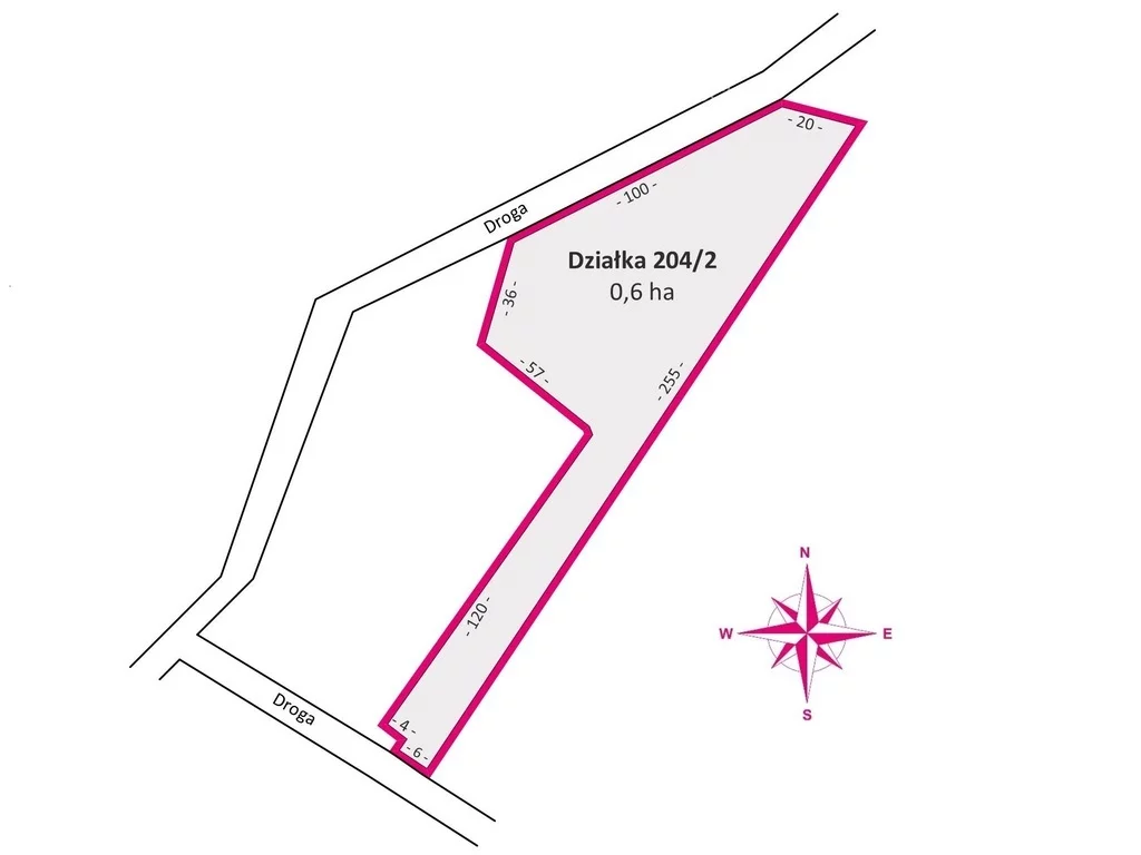 Działka 6 000,00 m², oferta nr , 11184/3685/OGS, Niechobrz