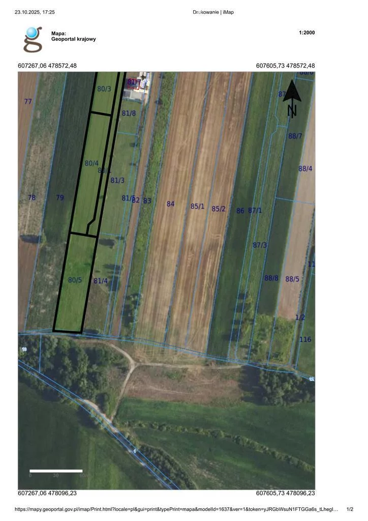 Działka 3 413,00 m², oferta nr , 11512/3685/OGS, Nowe Faszczyce