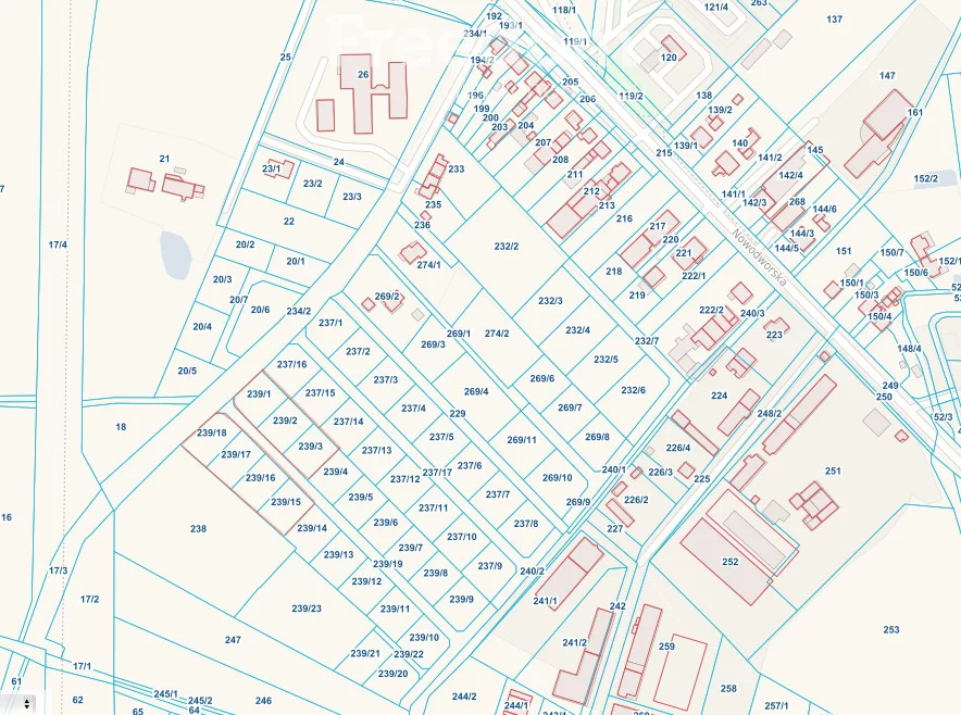 Działka 817,00 m², oferta nr , 11491/3685/OGS, Elbląg, Nowodworska