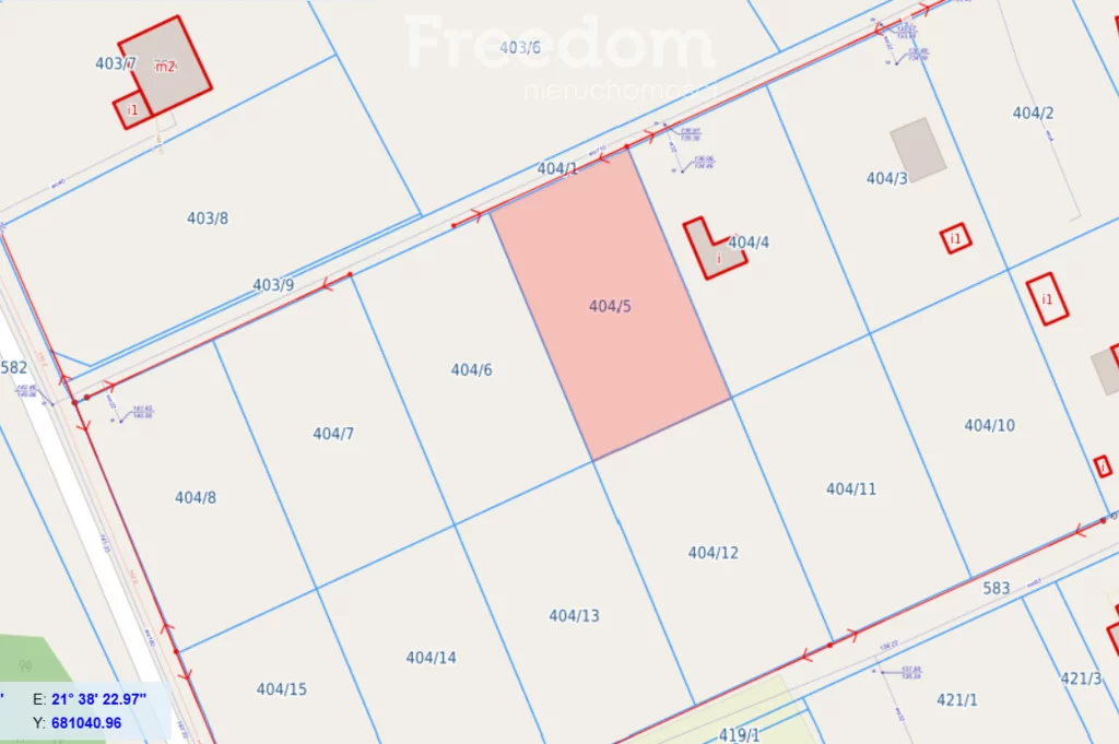 Działka 1 019,00 m², oferta nr , 9550/3685/OGS, Nowy Starogród