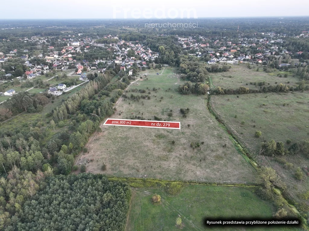 Działka 800,00 m², Okuniew, Sprzedaż