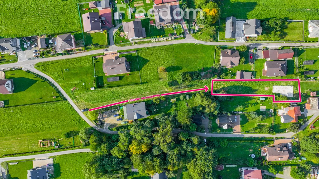 Działka 940,00 m², oferta nr , 11350/3685/OGS, Łękawica, Olszynowa