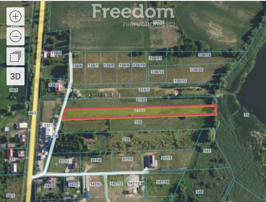 Działka 4 763,00 m², oferta nr , 10890/3685/OGS, Oracze