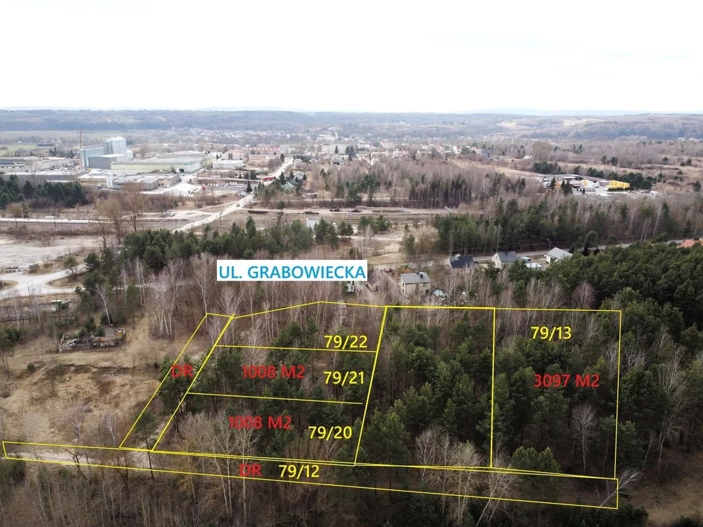Działka 2 016,00 m², oferta nr , 11209/3685/OGS, Kunów, Ostrowiecka
