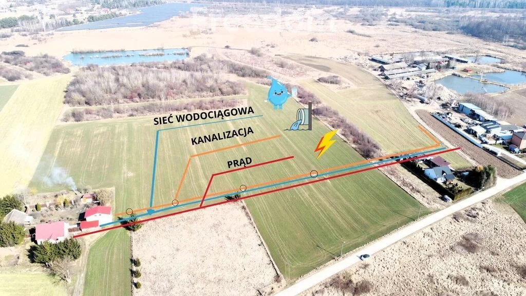 Działka 5 437,00 m², oferta nr , 11207/3685/OGS, Kunów, Ostrowiecka