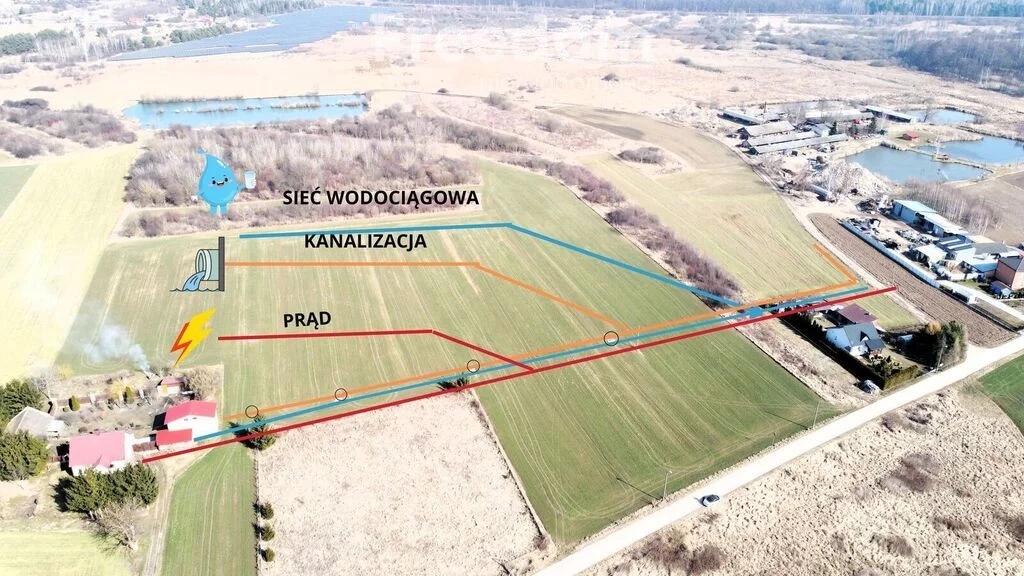 Działka 5 437,00 m², oferta nr , 11207/3685/OGS, Kunów, Ostrowiecka