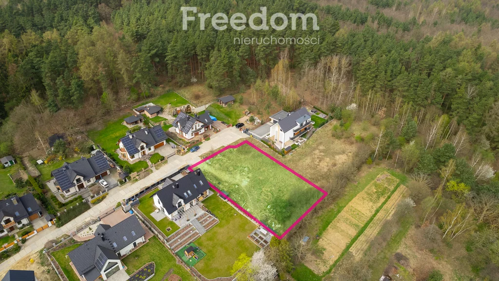 Działka 1 269,00 m², Juszkowo, Pod Lasem, Sprzedaż