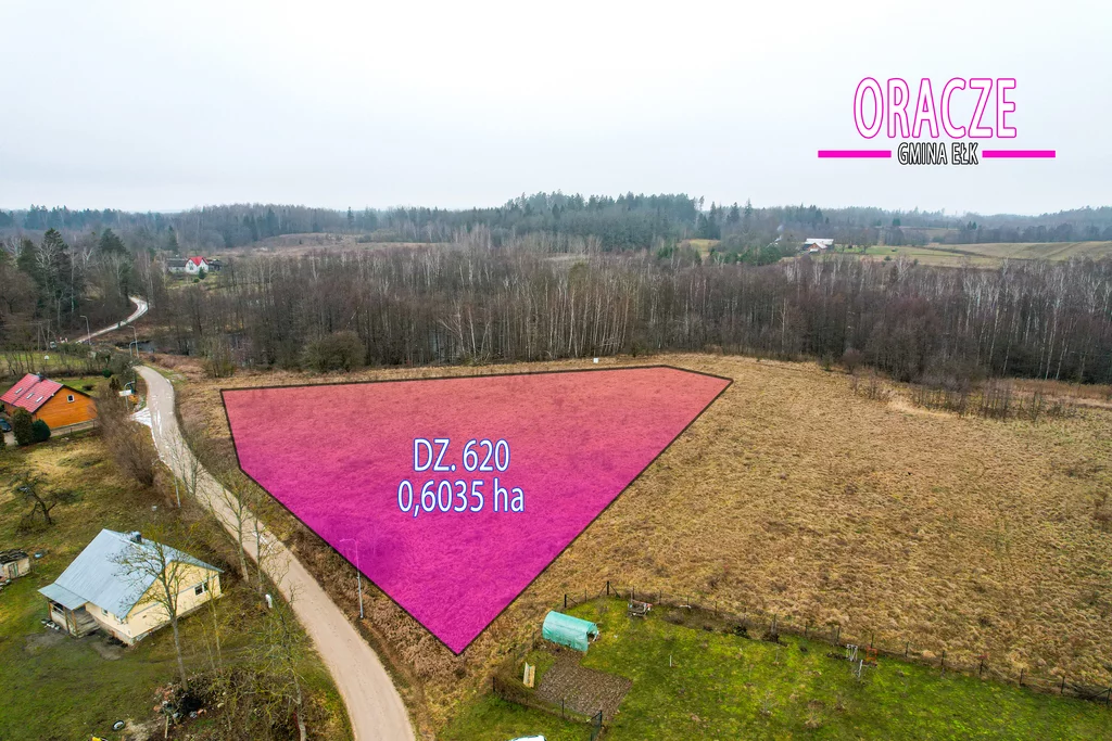 Działka 6 035,00 m², Oracze, Pogodna, Sprzedaż